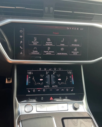 Audi A6 cena 232000 przebieg: 66000, rok produkcji 2018 z Poznań małe 301